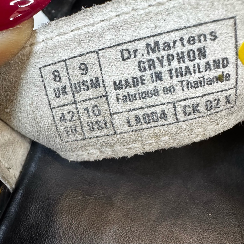 Dr. Martens Gryphon Contrast Leather Strap Sandals - Picture 5 of 7
